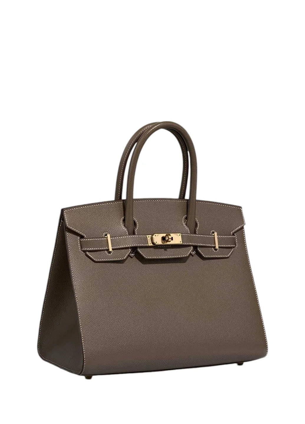 Hermes Birkin 30 Epsom Bag Etoupe Gold Hardware