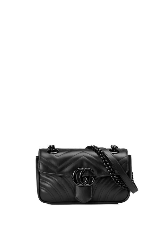 Gucci GG Marmont Mini Shoulder Bag in Black