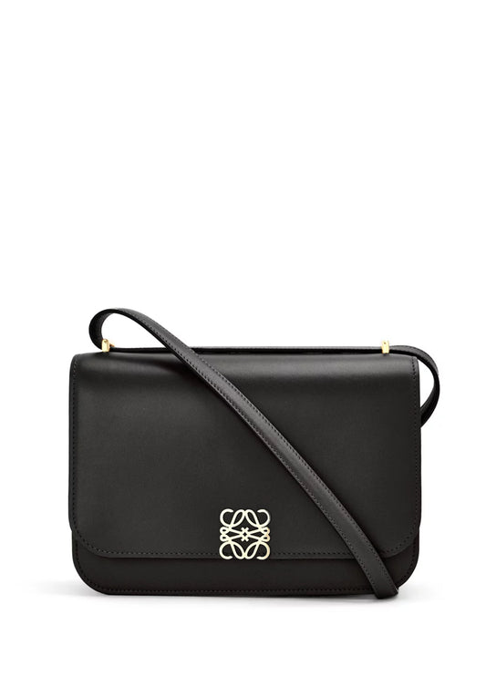 Loewe Small Goya Bag Silk Calfskin Black