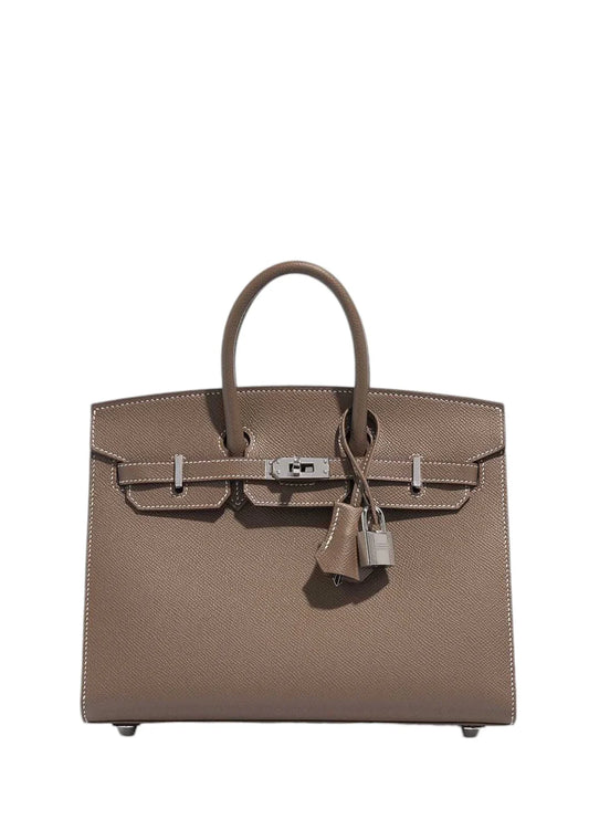 Hermes Birkin 30 Epsom Bag Etoupe Palladium Hardware