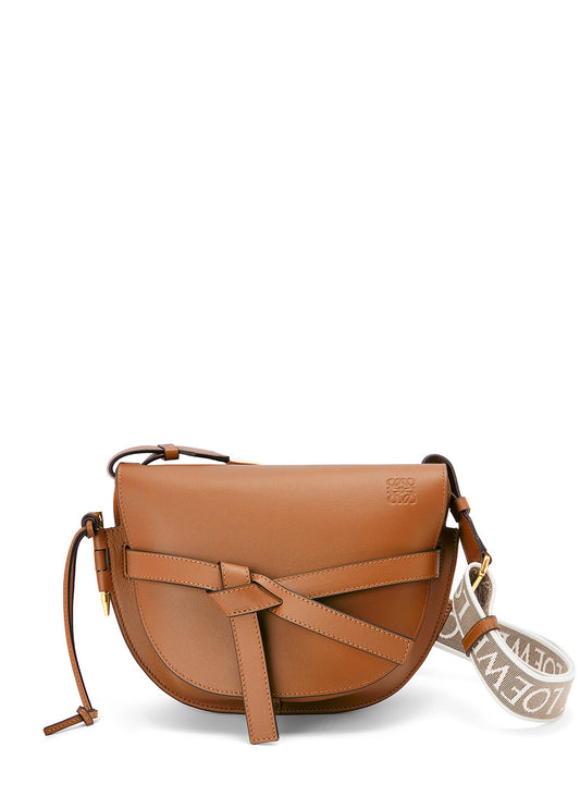 Loewe Small Gate Dual Bag Soft Calfskin Tan