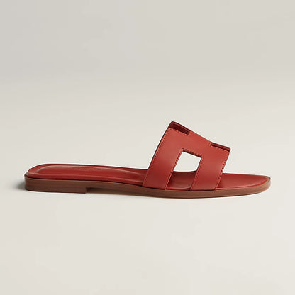 Hermes Oran Sandal - Orange Brûlée